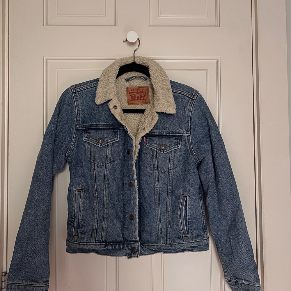 Levi's 90s Classic Blue Jacket with Cream Lining